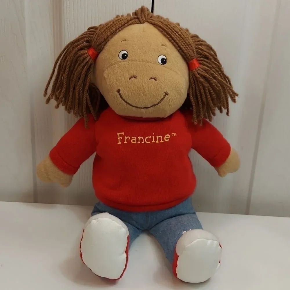 Vintage Arthur Friend Francine 1996 Eden Plush Toy